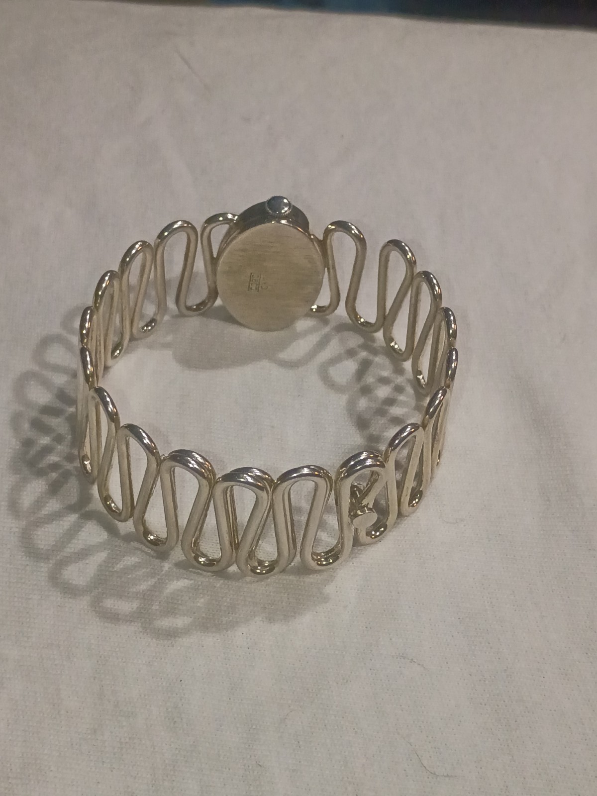 Nivada Grenchen & Andreas Daub Modernist .800 Silver Watch ( Running).