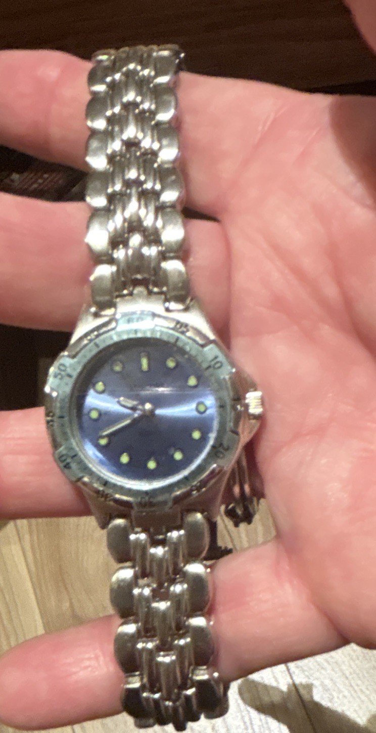 RUMOURS 44947 LADIES’ 30MM SILVER TONE WRISTWATCH