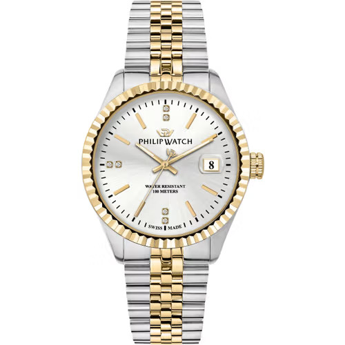 Philip Watch Caribe Diamonds R8253597092 Quartz Men’s Watch New