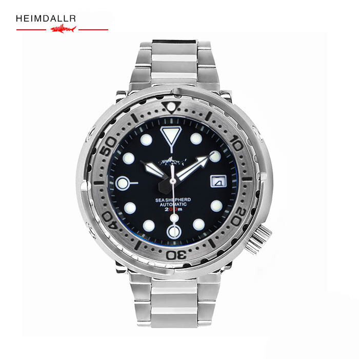 Heimdallr Sharkey Sea Shepard SS Tuna SBBN017 NH35 Diver 200M Automatic Watch C3