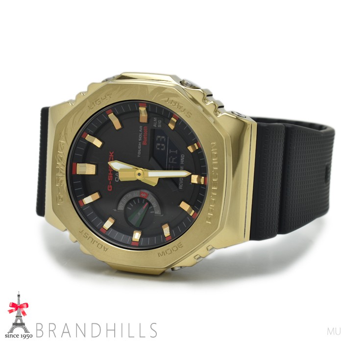 Casio G SHOCK Analog Digital Senriba Solar Bluetooth Mobile Link Resin SS GBM 21
