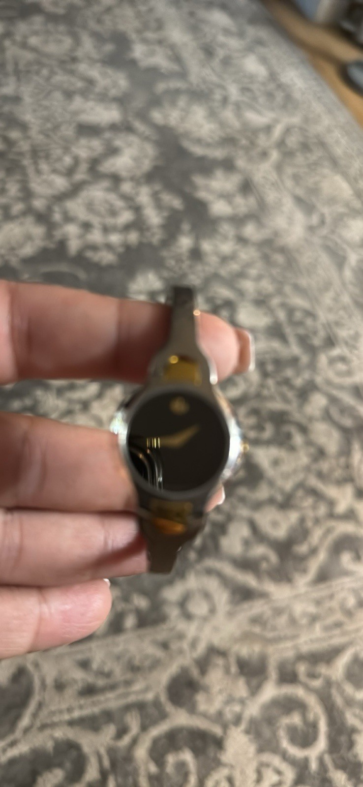 Movado Amorosa Women’s Black Dial Watch 0606893
