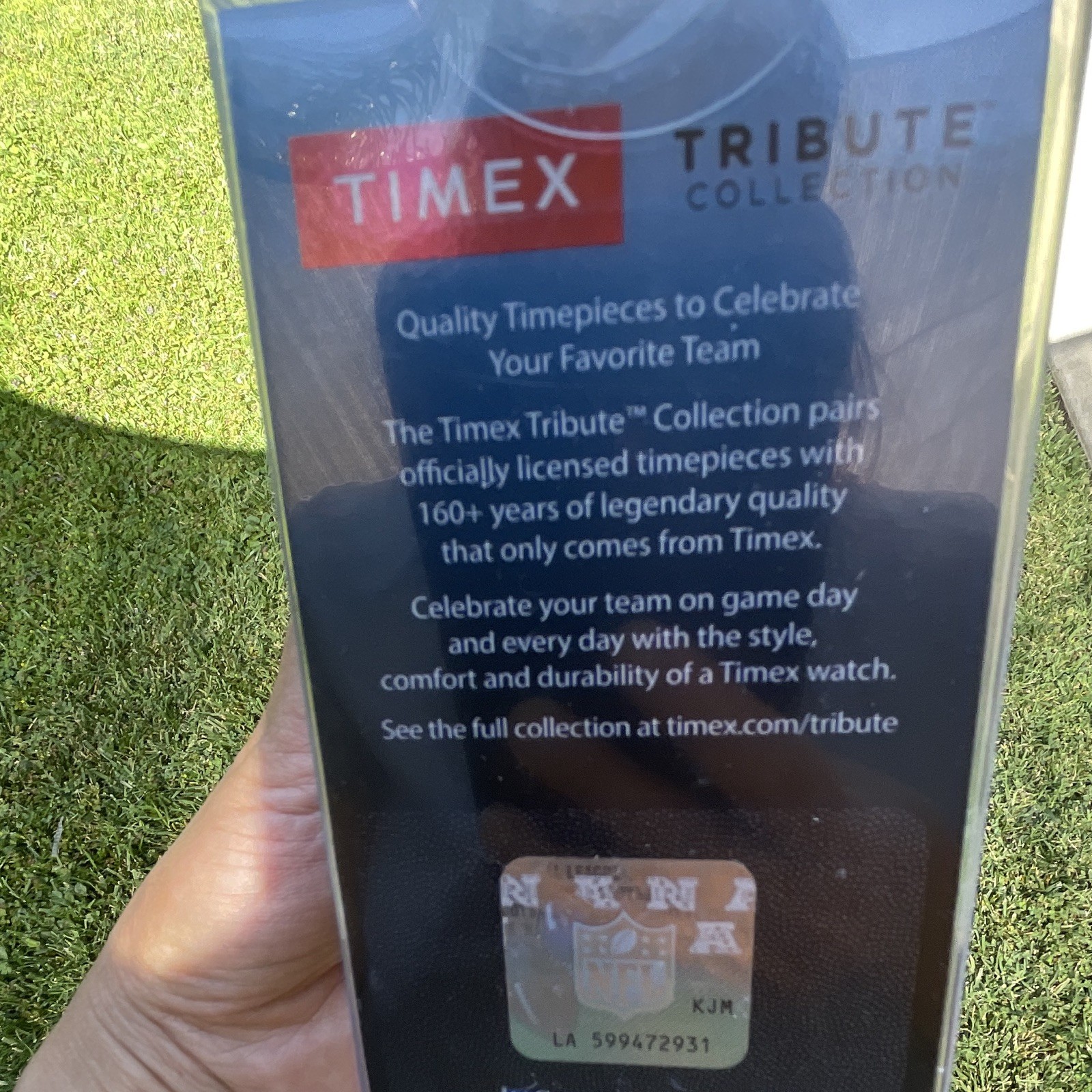 Timex Tribute Collection NFL Philadelphia Eagles Quartz Analog Date Watch w/Box
