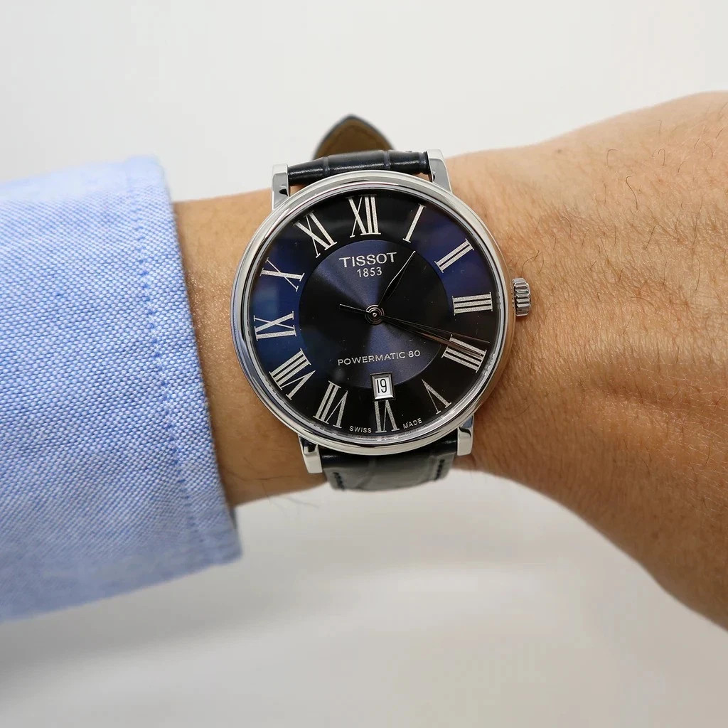 Tissot Carson Automatic Blue Dial Men’s Watch T122.407.16.043.00