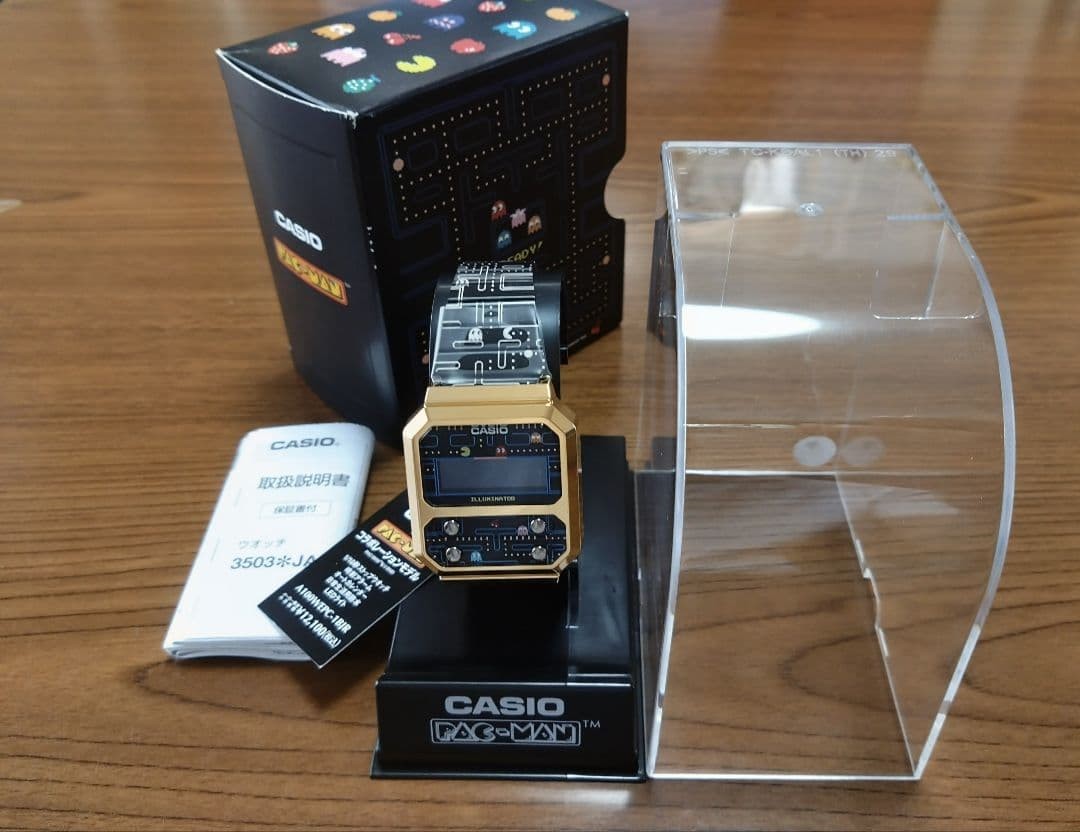 CASIO A100WEPC PAC-MAN COLLABORATION LIMITED EDITION RETRO DIGITAL WATCH