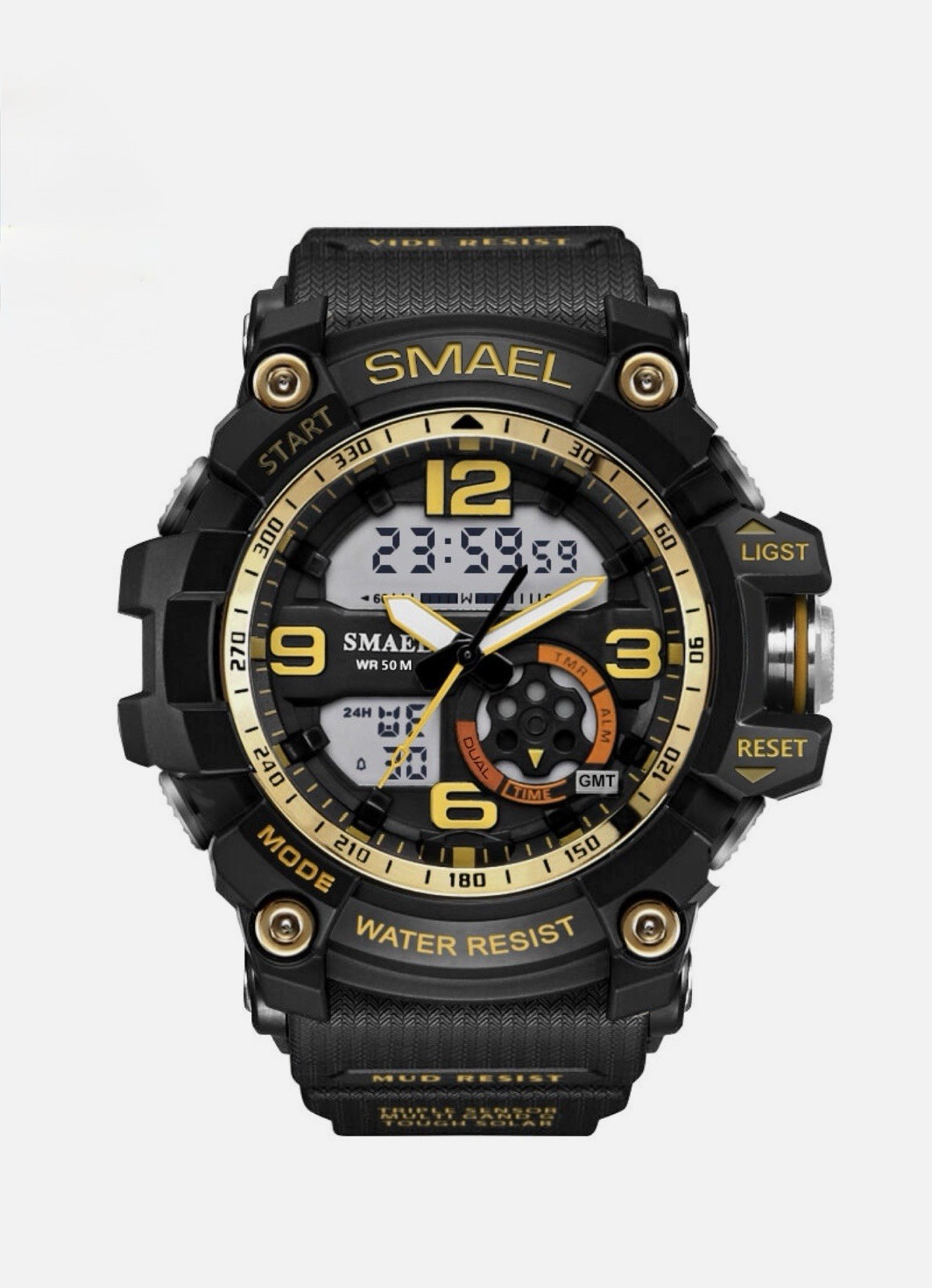 SMAEL No. 1617 Dual Display Sport Watch – Used – Military Style