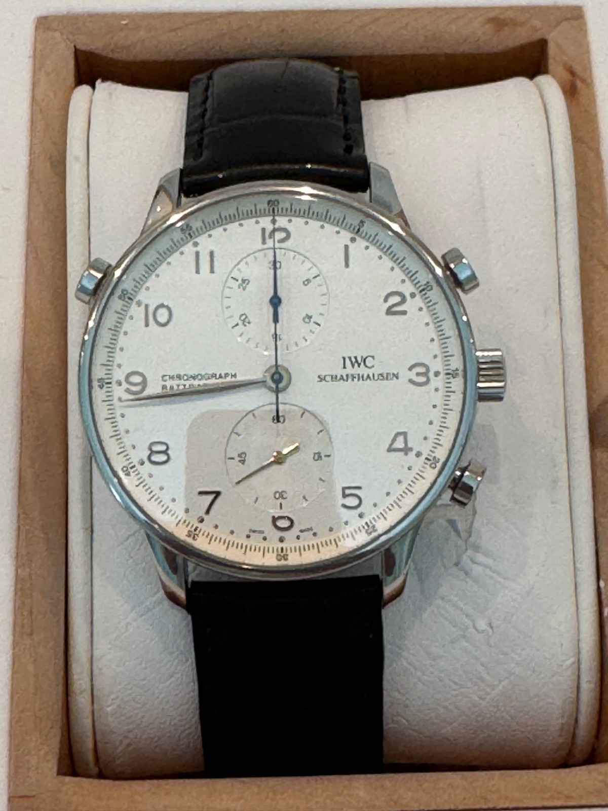 IWC – IW371202 Portuguese Split Second Rattrapante Pre-Owned Men’s Watch 41mm