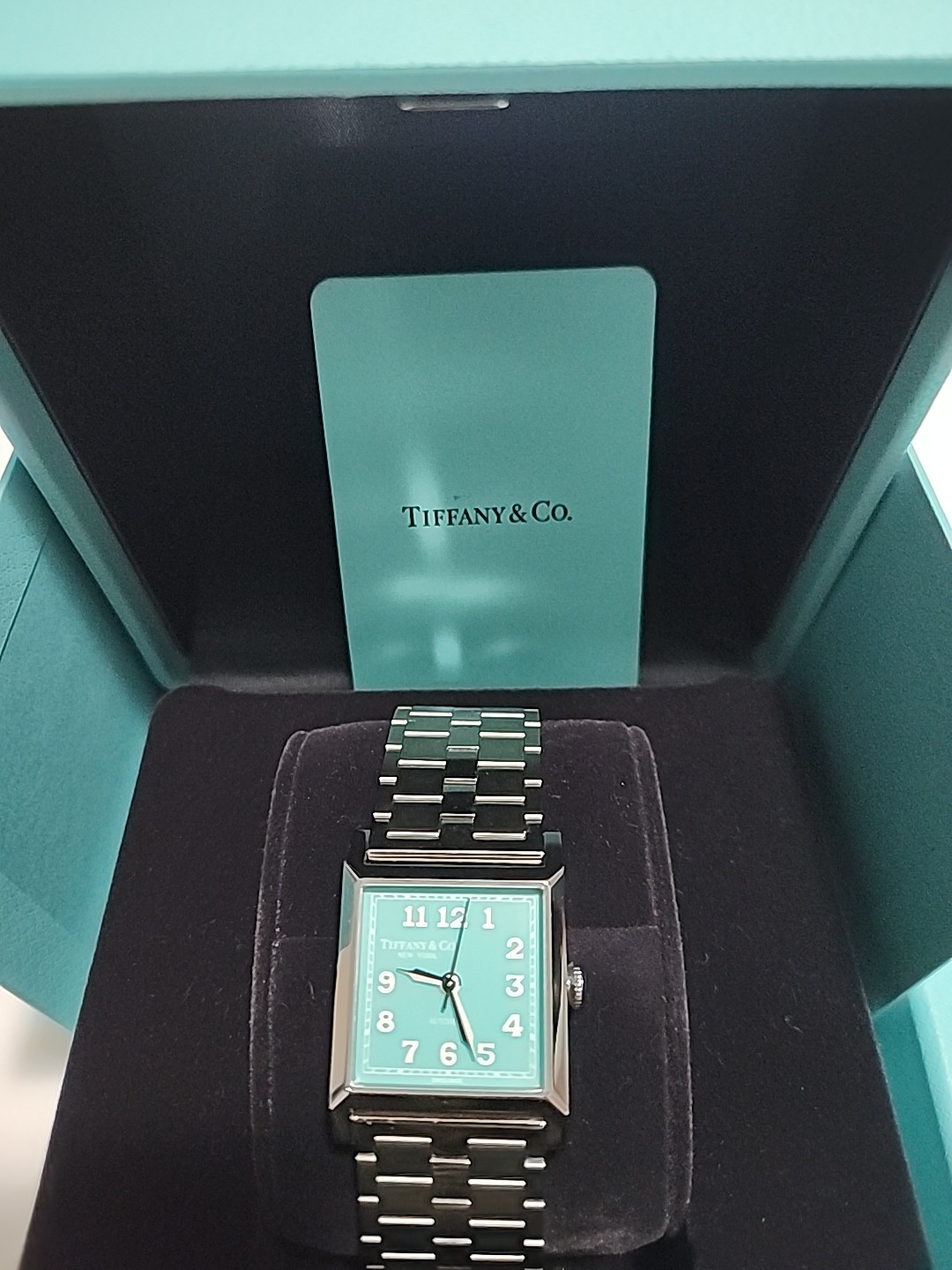 Tiffany Union Square Watch Automatic , warranrty 5 years, 27mm
