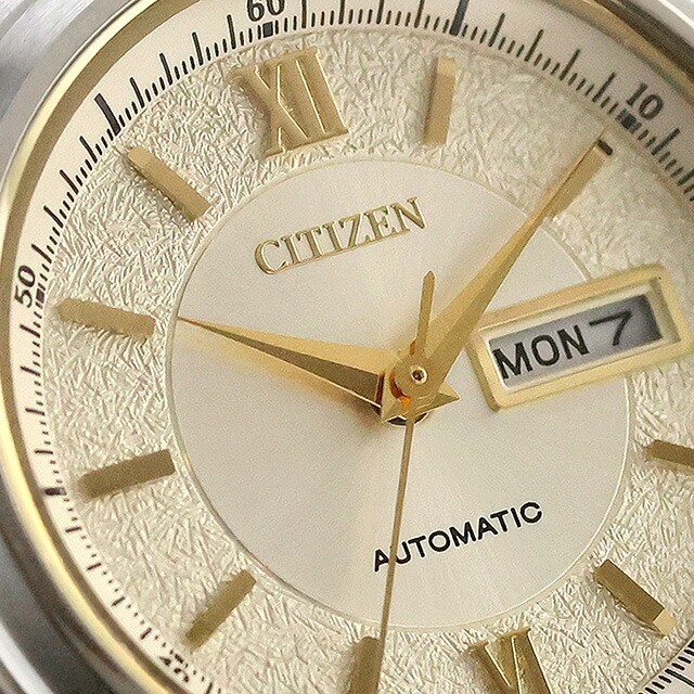 Citizen Collection Mechanical Day Date Automatic Wristwatch Brand Ladies CITIZEN