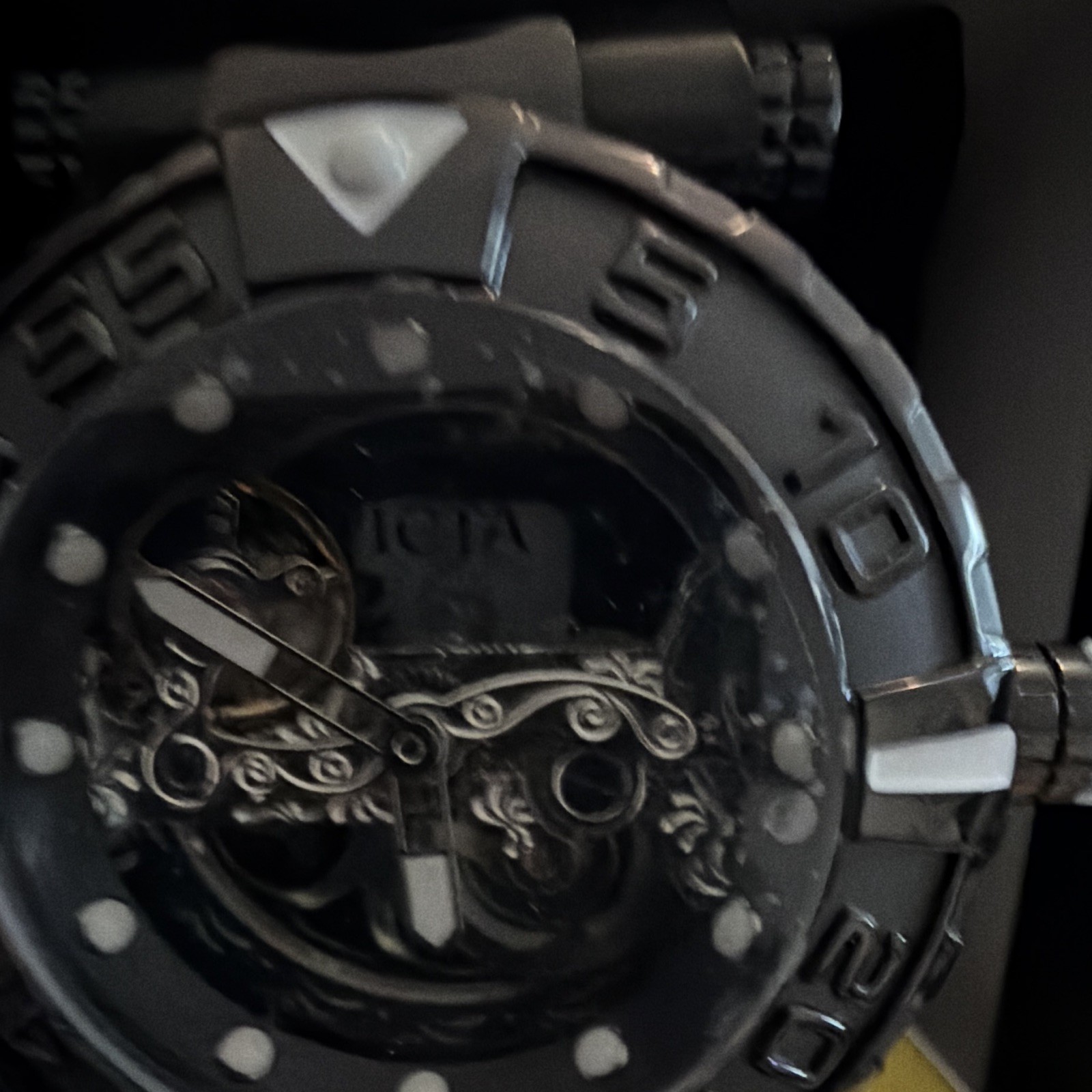 Invicta Subaqua Nebula Automatic Skeleton Dial Diver 47mm Black SS w/ Box