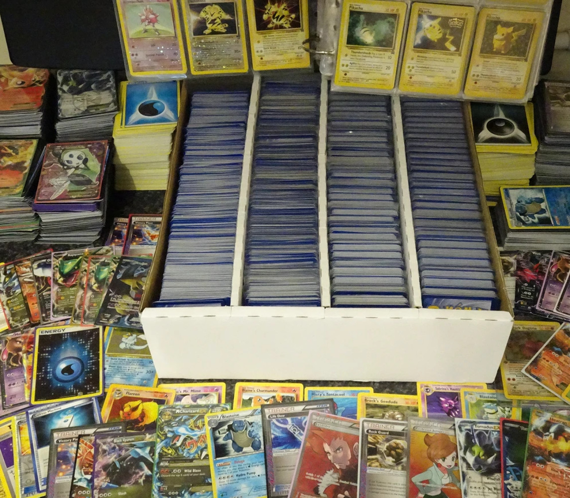 20 x Pokemon Cards Bundle Tin – Guaranteed V, VMAX, GX, EX – Job Lot No Fakes