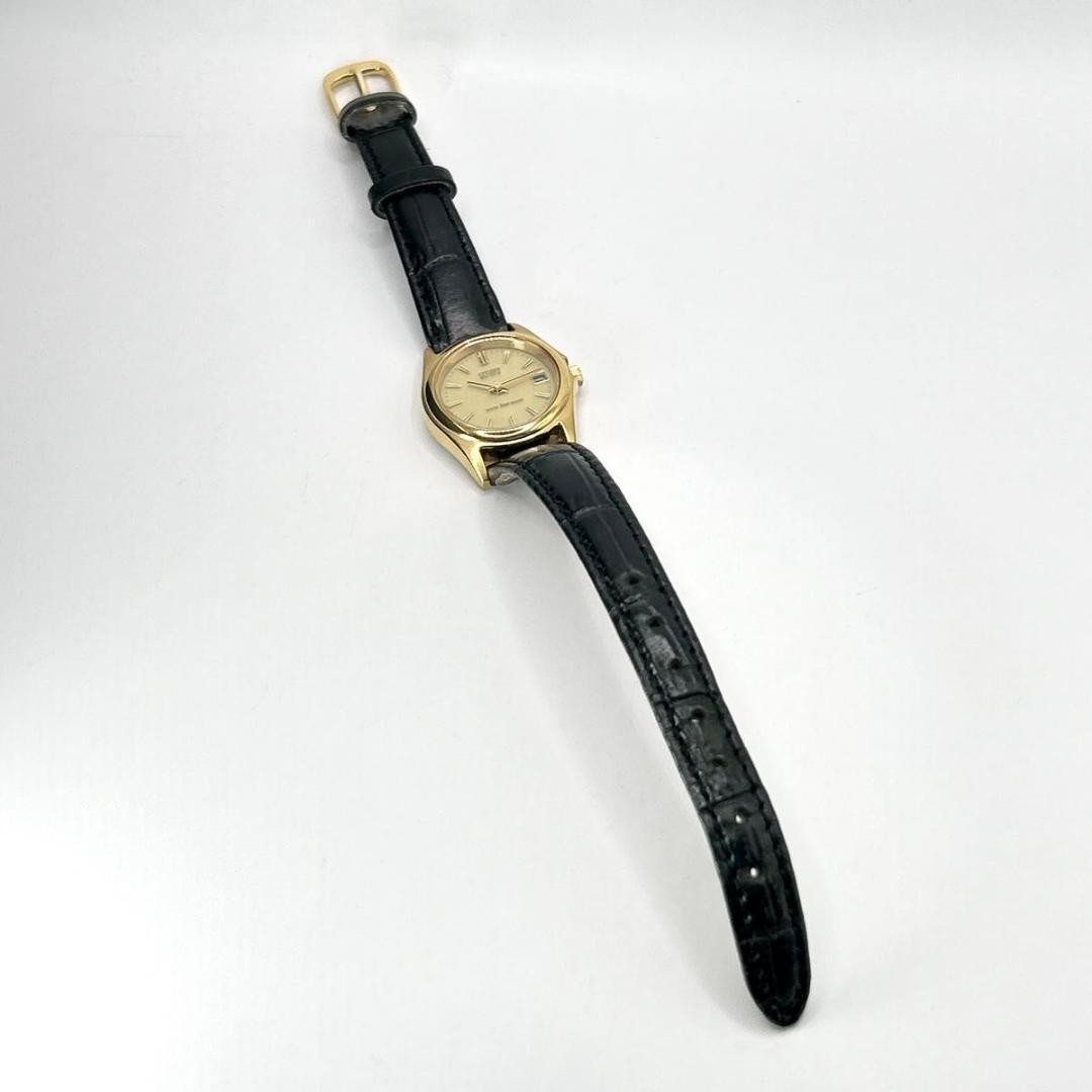 Working condition CITIZEN Eco-Drive women’s quartz watch with date dis 【USED】