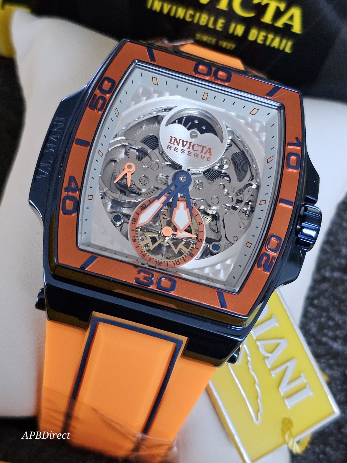 Invicta – S1 Rally – DIABLO – Dual Time Automatic – Reserve Mens Watch