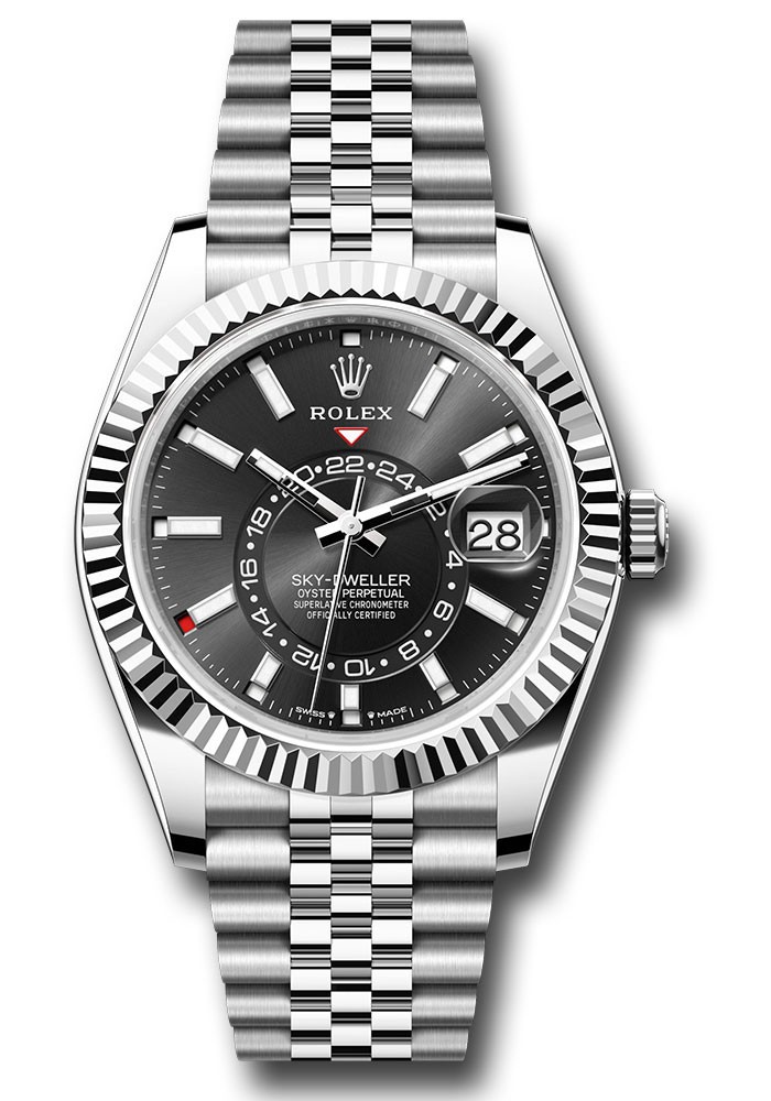 Rolex SkyDweller Black Index Dial on Jubilee 336934 2023