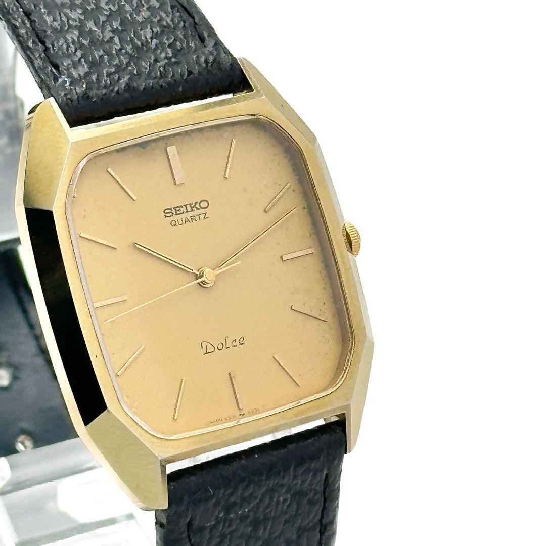 Seiko Dolce 1738 Women’s Gold Watch, 14-18.5cm Band, Used SV1212