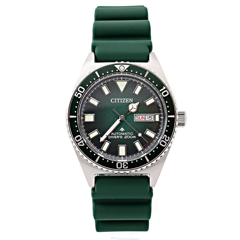 New Citizen Men’s Watch PROMASTER Automatic Green NY0121 09X CITIZEN