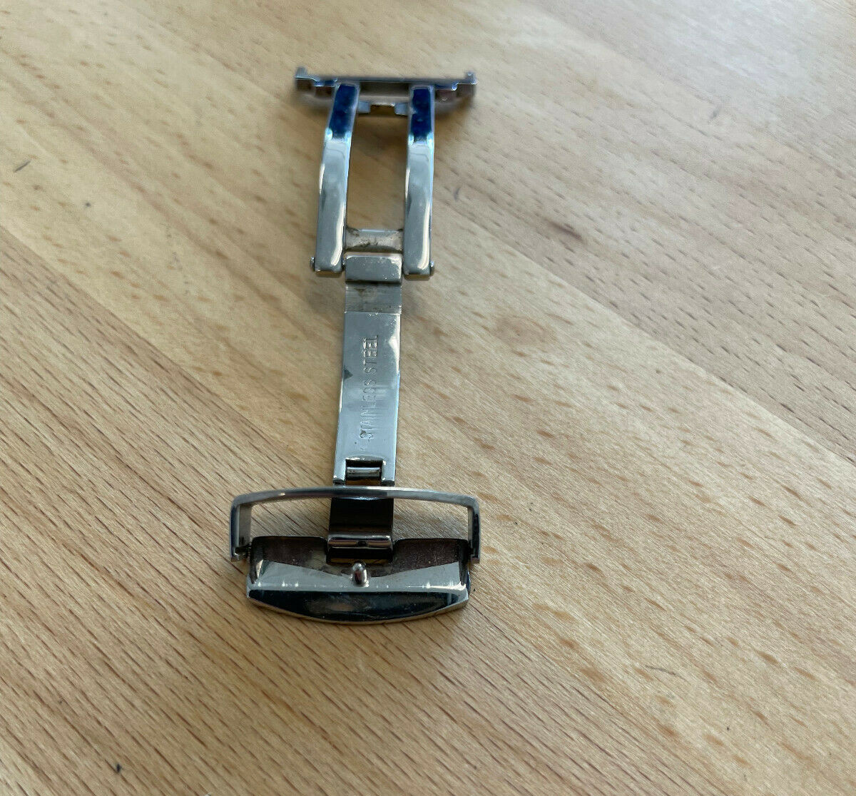 Don & Co Mens Replacement Deployment Clasp Buckle For Watch Leather Band 20MM