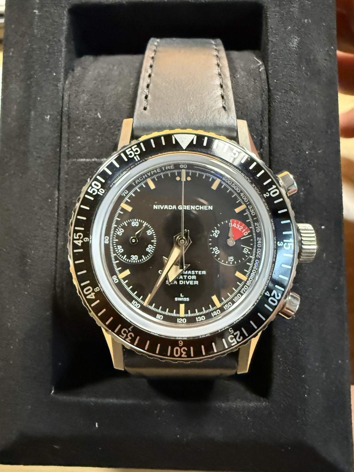 Nivada Grenchen Chronomaster Aviator Sea Diver [2024 Full Set – 38mm]