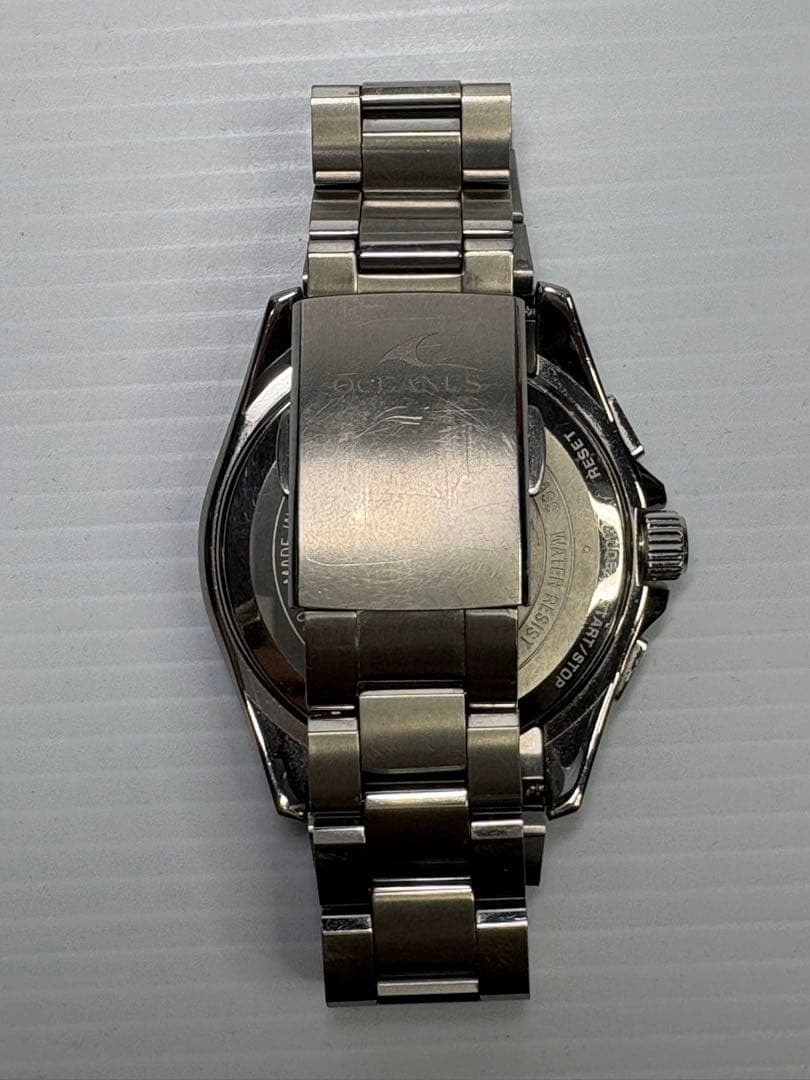 Casio Oceanus OCW-T2600-1AJF Titanium Silver Solar Radio Wrist Watch