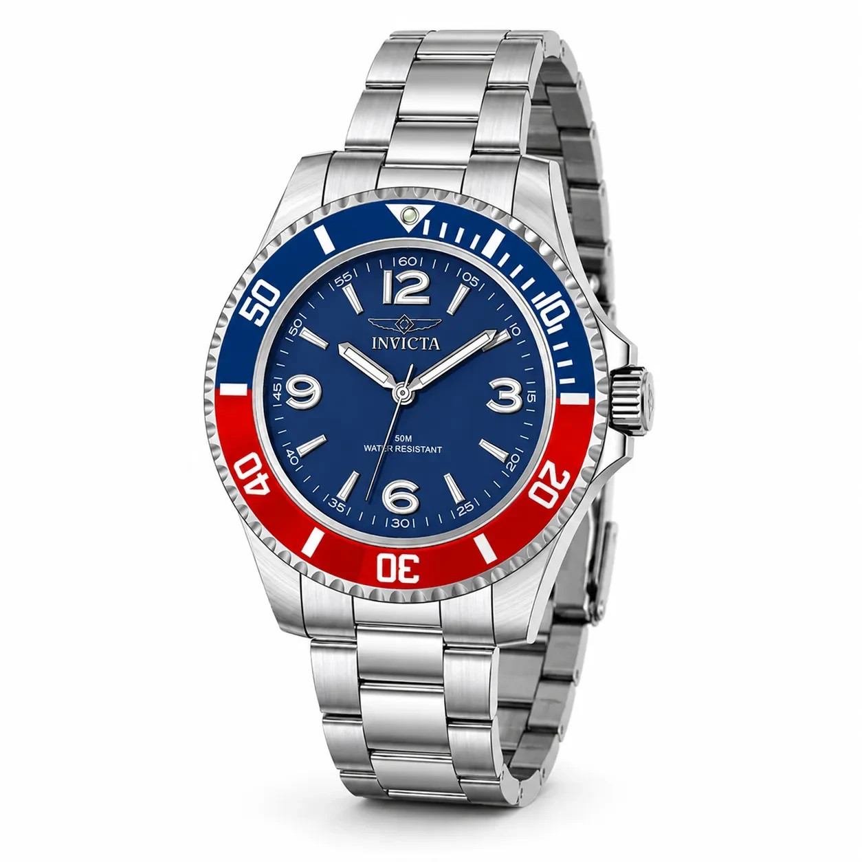 Invicta Specialty Rowan 69482 Men’s 40mm Stainless Steel Quartz Watch Brand New
