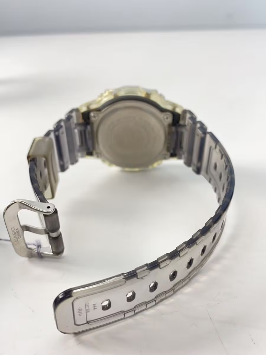 CASIO Quartz Watch G SHOCK Digital Clear