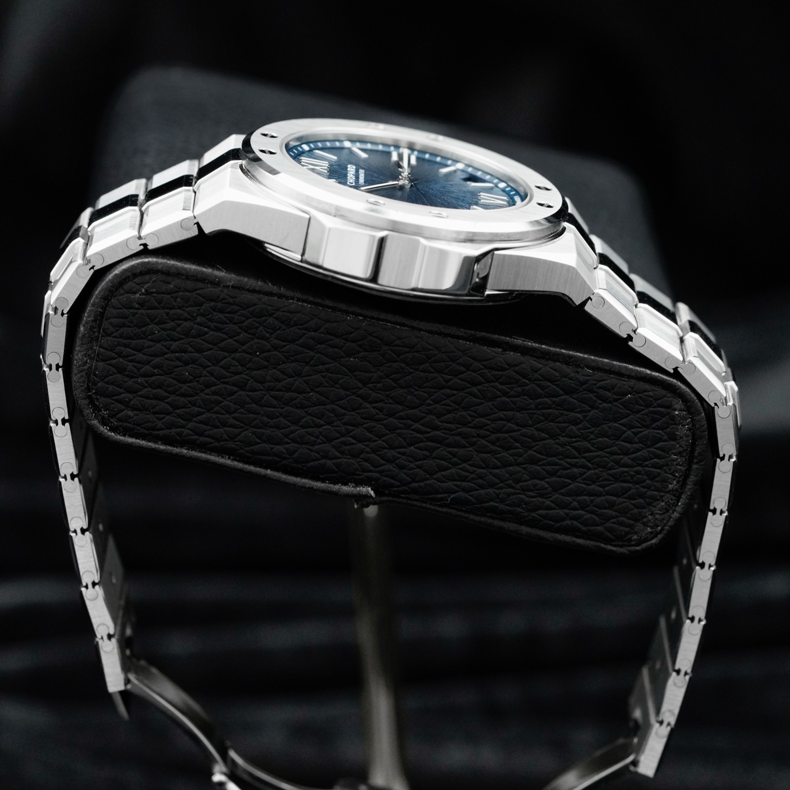 2025 Chopard Alpine Eagle Blue Large Ref. 298600-3001 Box and Papers