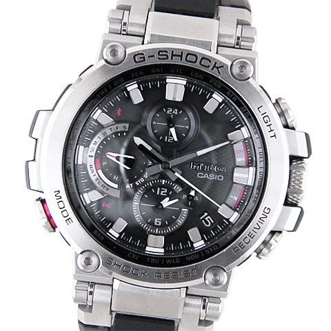 CASIO Men s Watch G SHOCK G STEEL GST W100G 1BJF Tough Solar Radio Controlled Bl