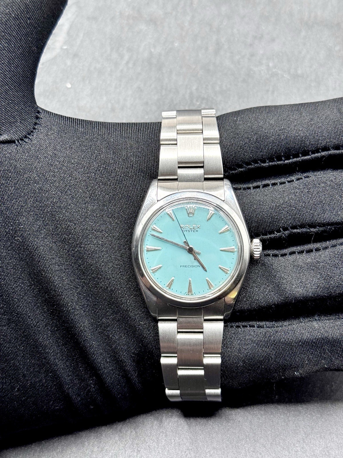 Rolex Precision Ref. 6426 – Tiffany Dial – Warranty – Overhauled