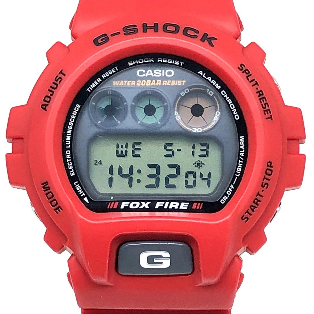 G-Shock DW 6900H 4 FOXFIRE Thrasher Spider Skull Red Released in March 1995