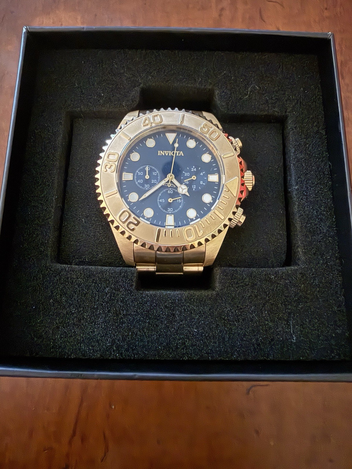Invicta Grand Diver Men’s Watch – 47mm Gold (36974)
