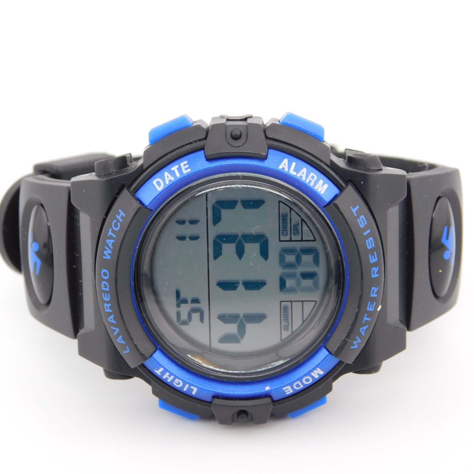 LAVAREDO L6606 Alarm Quartz Digital Men’s Watch New Battery