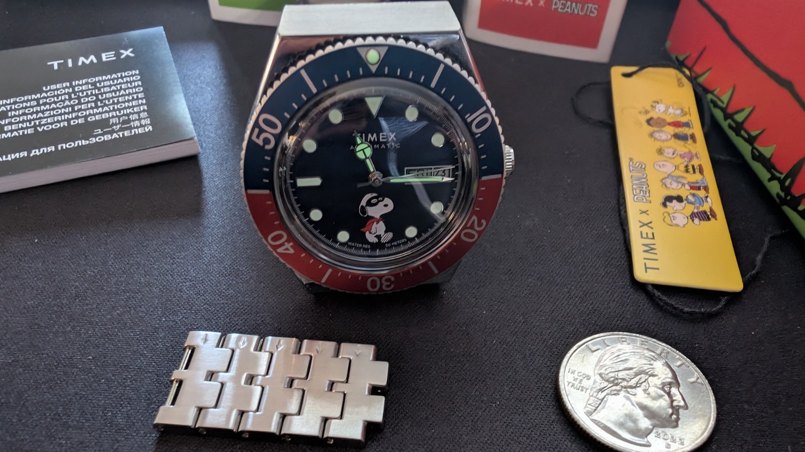 Timex M79 Automatic x Peanuts Snoopy – TW2W47500