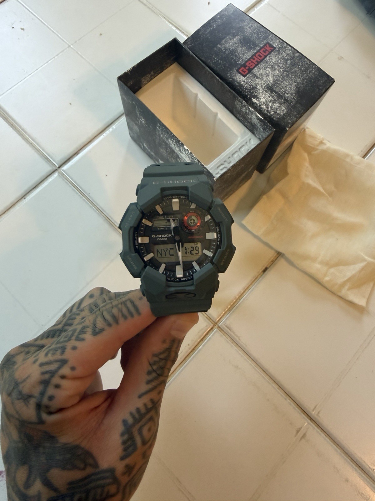 Men’s 10 Year Battery G-Shock GA010-2A