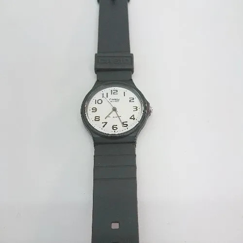 ◇ CASIO MQ-24 Lightweight 3-Hand Quartz Watch (Operation Unconfirmed) – Black,