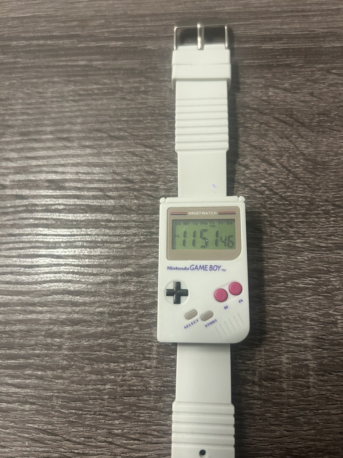 Nintendo Game Boy Watch – Gray Silicone Strap