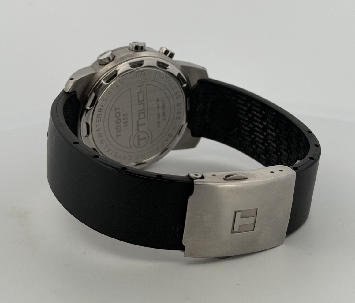Tissot T-Touch Titanium Multifunction Watch Altimeter Compass Chronograph Swiss