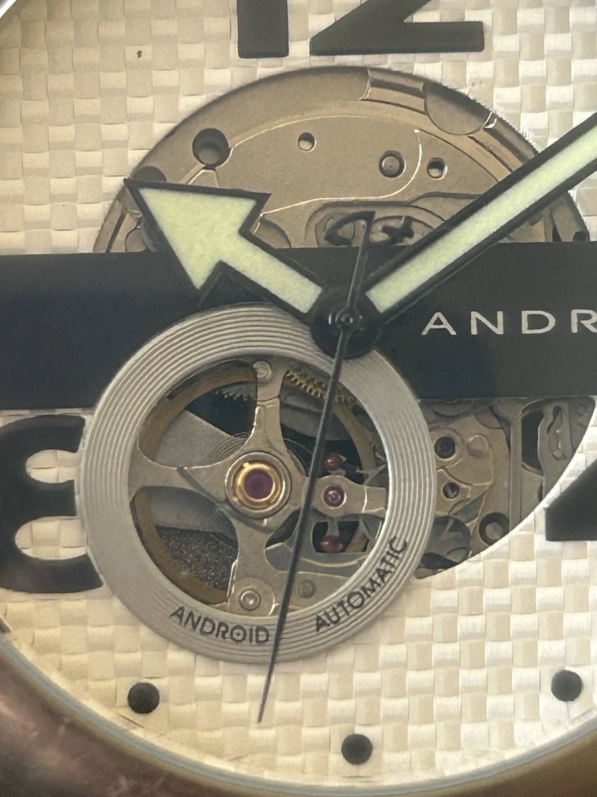 Android USA Automatic Men’s Wristwatch 21 Jewels 100M/330ft 45.5mm