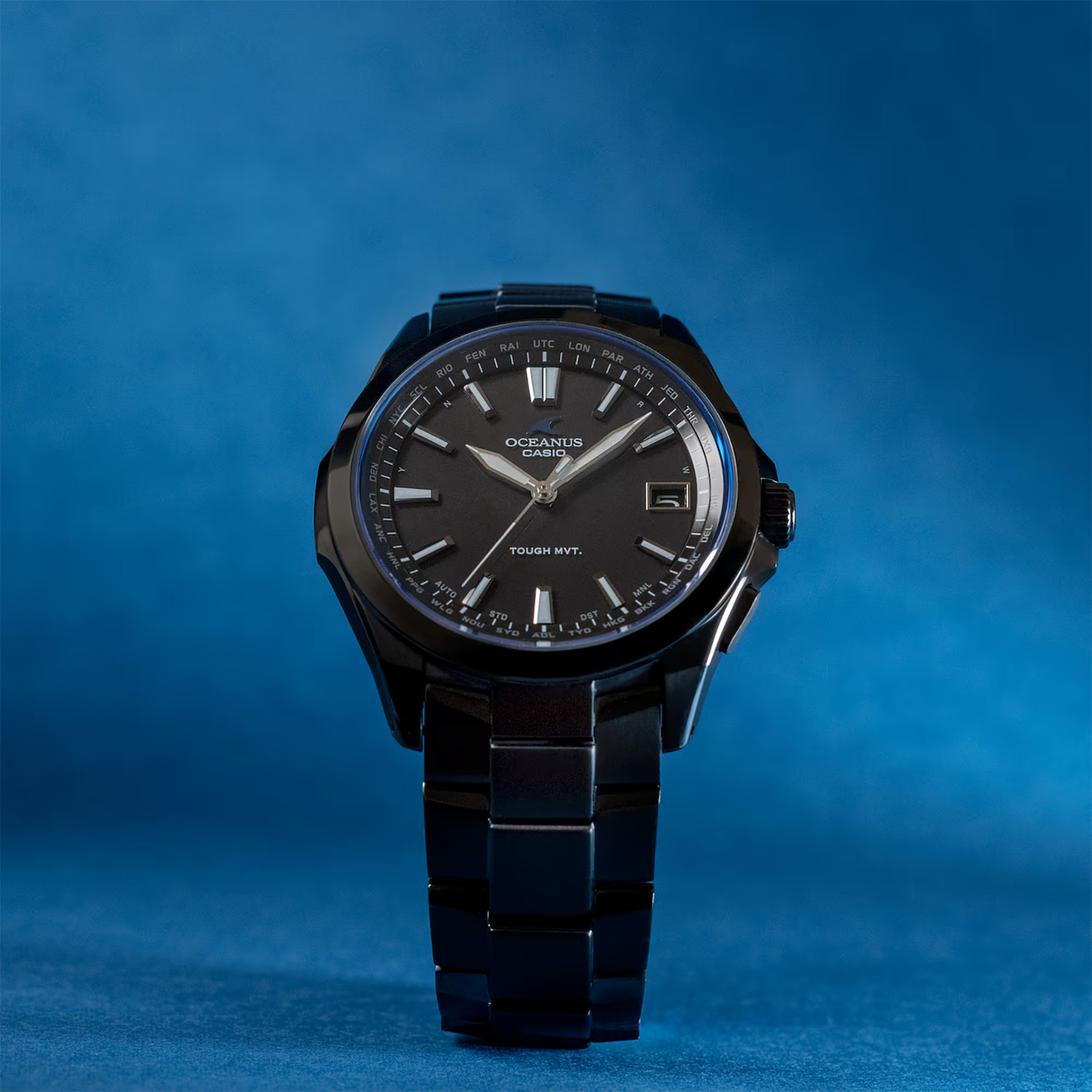 CASIO OCEANUS OCW-S100B-1AJF Black Tough Solar NEW Japan Watch