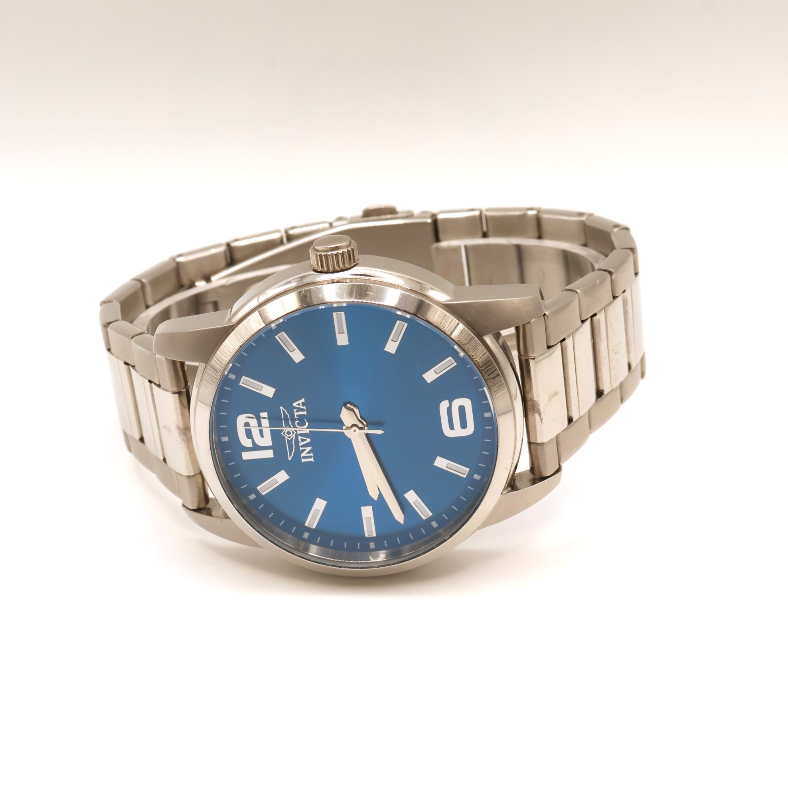 Invicta Celestial 48490 Stellar Mesh 43mm Blue Dial SS Mesh Bracelet Quartz