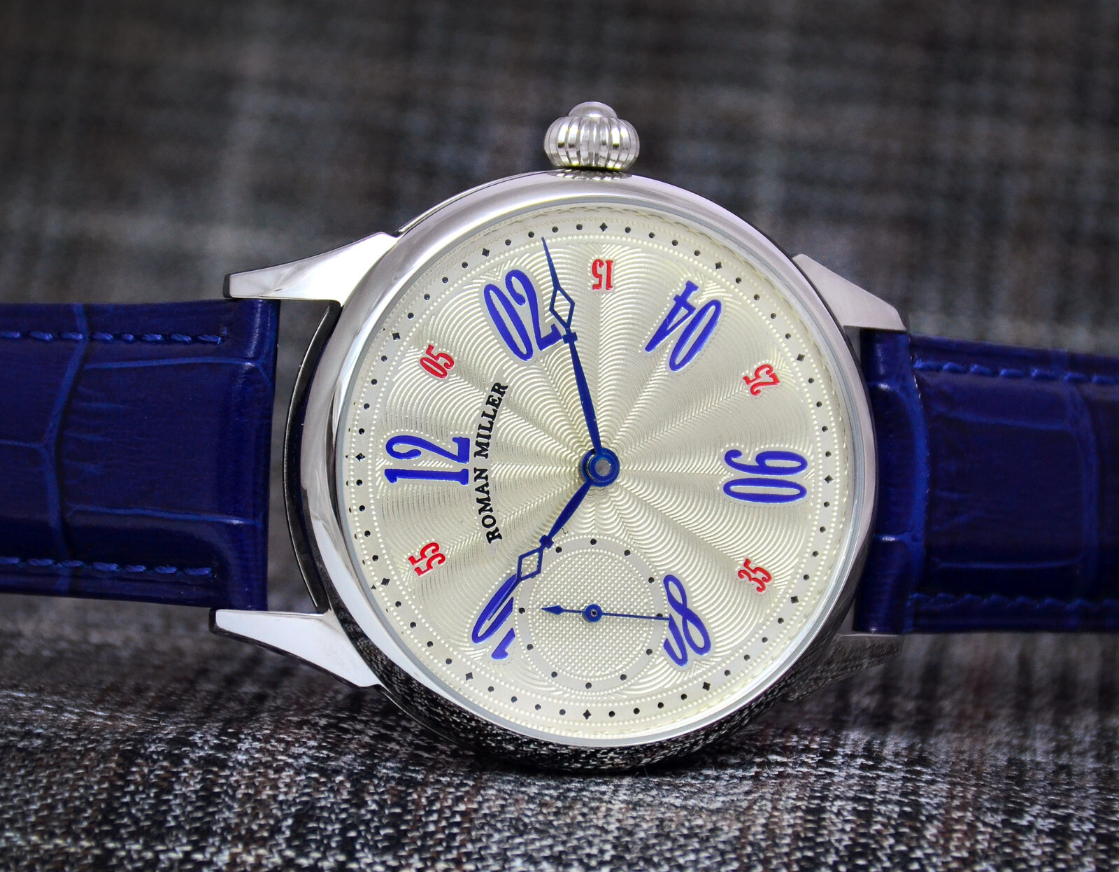 Luxury Watch Silver Dial Mechanical Men’s Watch Boyfriend Gift Husband Gift