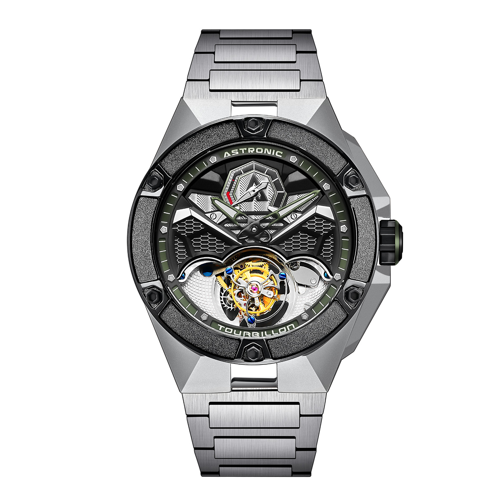 Astronic 3D Co-Axial Flying Nighthawk Tourbillon Watch
