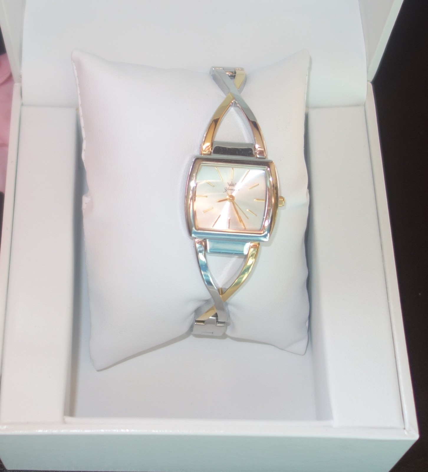Yonger and Bresson Les Citadines DMB1502/06 Two-tone Stainless Steel Watch new