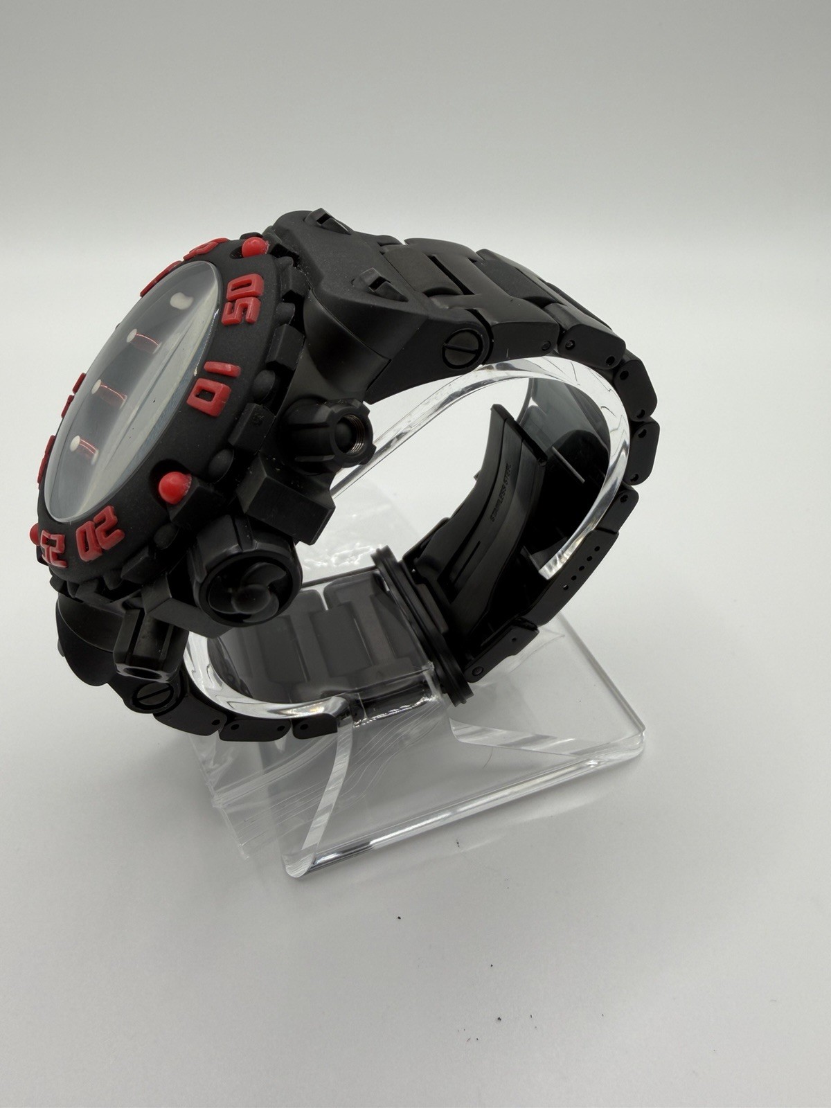 Invicta Subaqua Nitro Diver Black Label 50mm Swiss Quartz Needs Battery