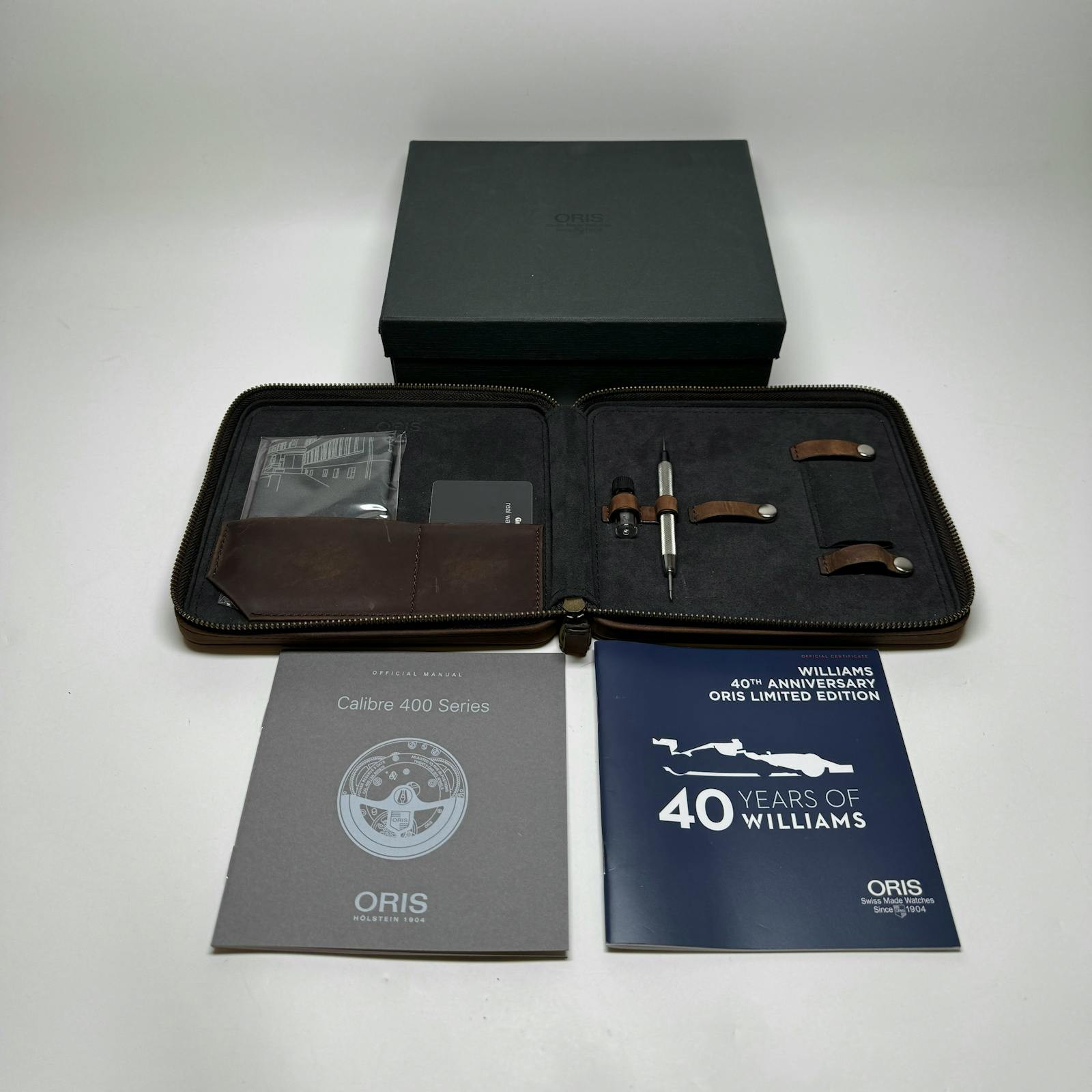 Oris Chronoris Williams 40th Anniversary SS Auto 40mm 01 673 7739 4084-Set RS