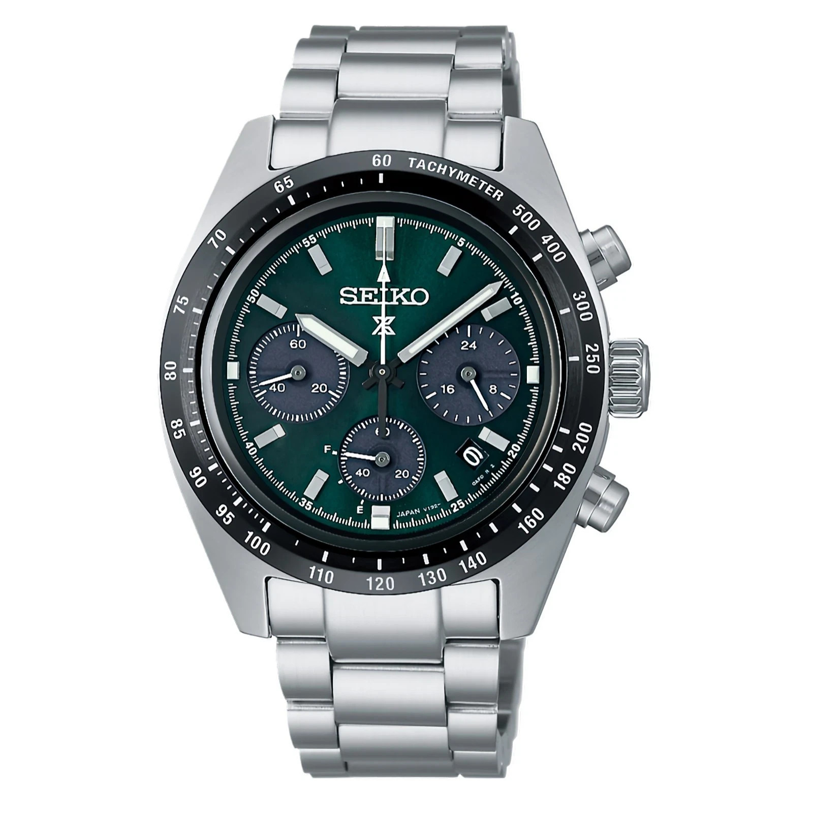 Seiko Prospex Speedtimer SSC933P1 Solar Chronograph Dark Green Dial Men’s Watch