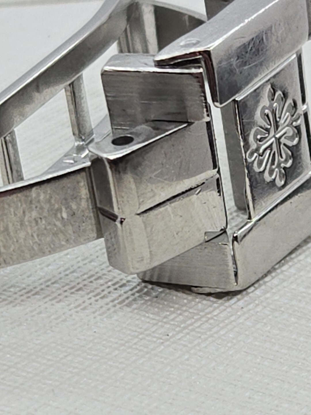 Patek Philippe Deployment Buckle , Aquanaut 5065, Stainless Steel, Genuine