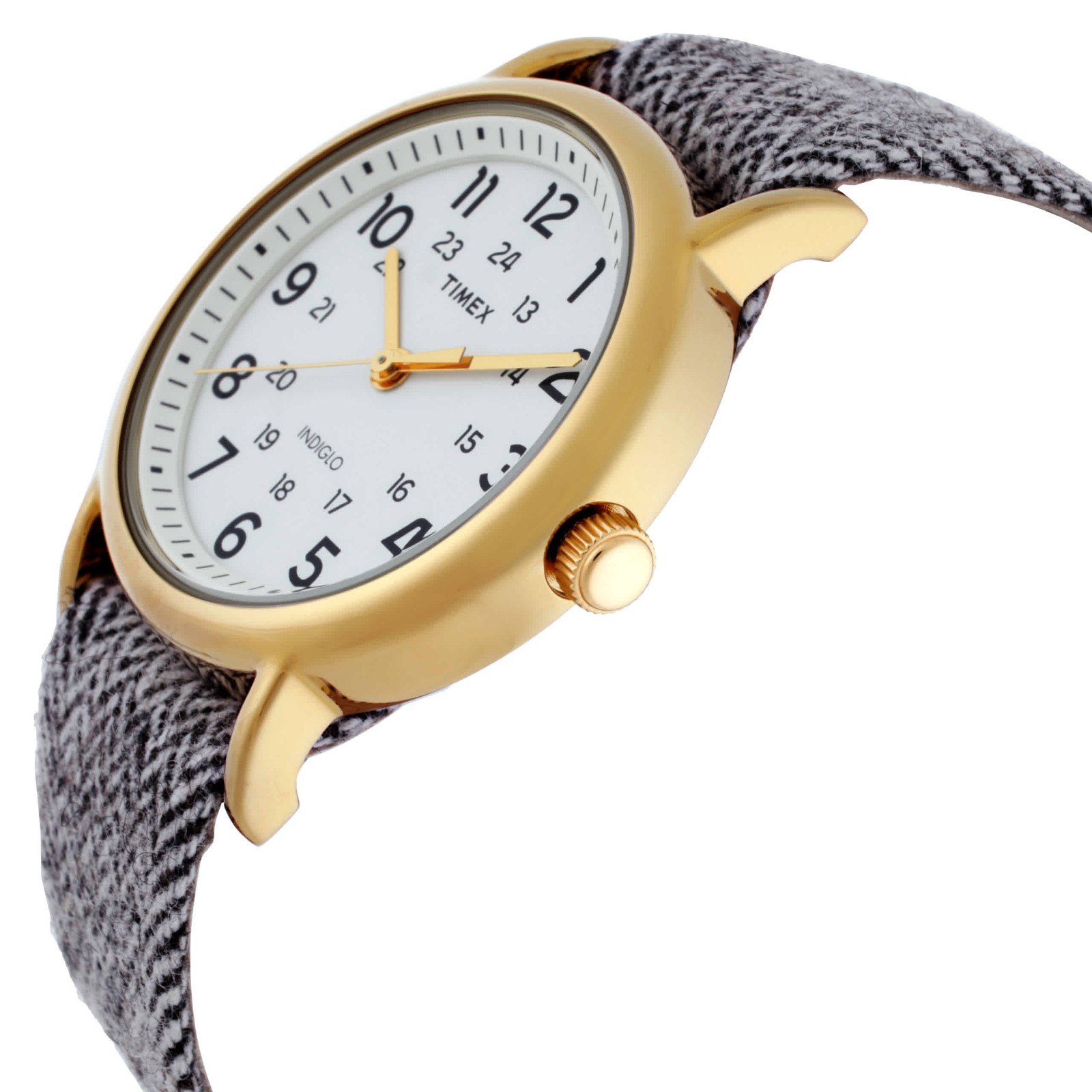 Timex Weekender Quartz Cream Dial Watch TW2P71900