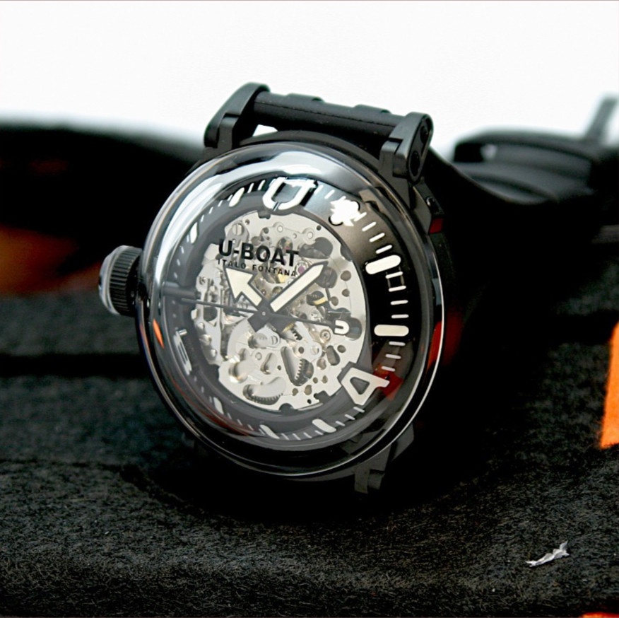U-Boat U-65 Automatic 44mm 5atm Ref.: 3349 Black Unworn