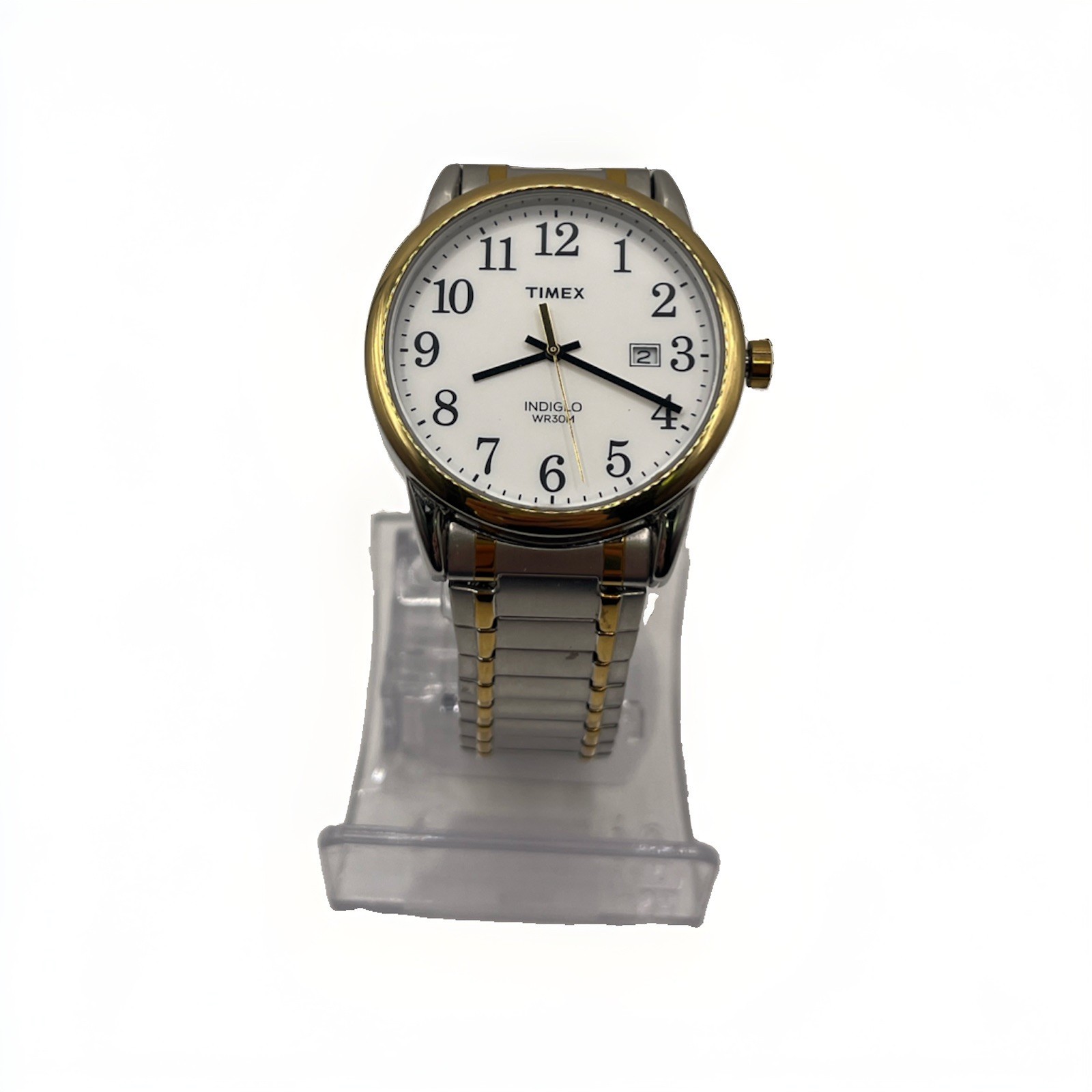 Timex Men’s TW2P81400. Easy Reader Two-Tone. Expansion Band Watch. No Box
