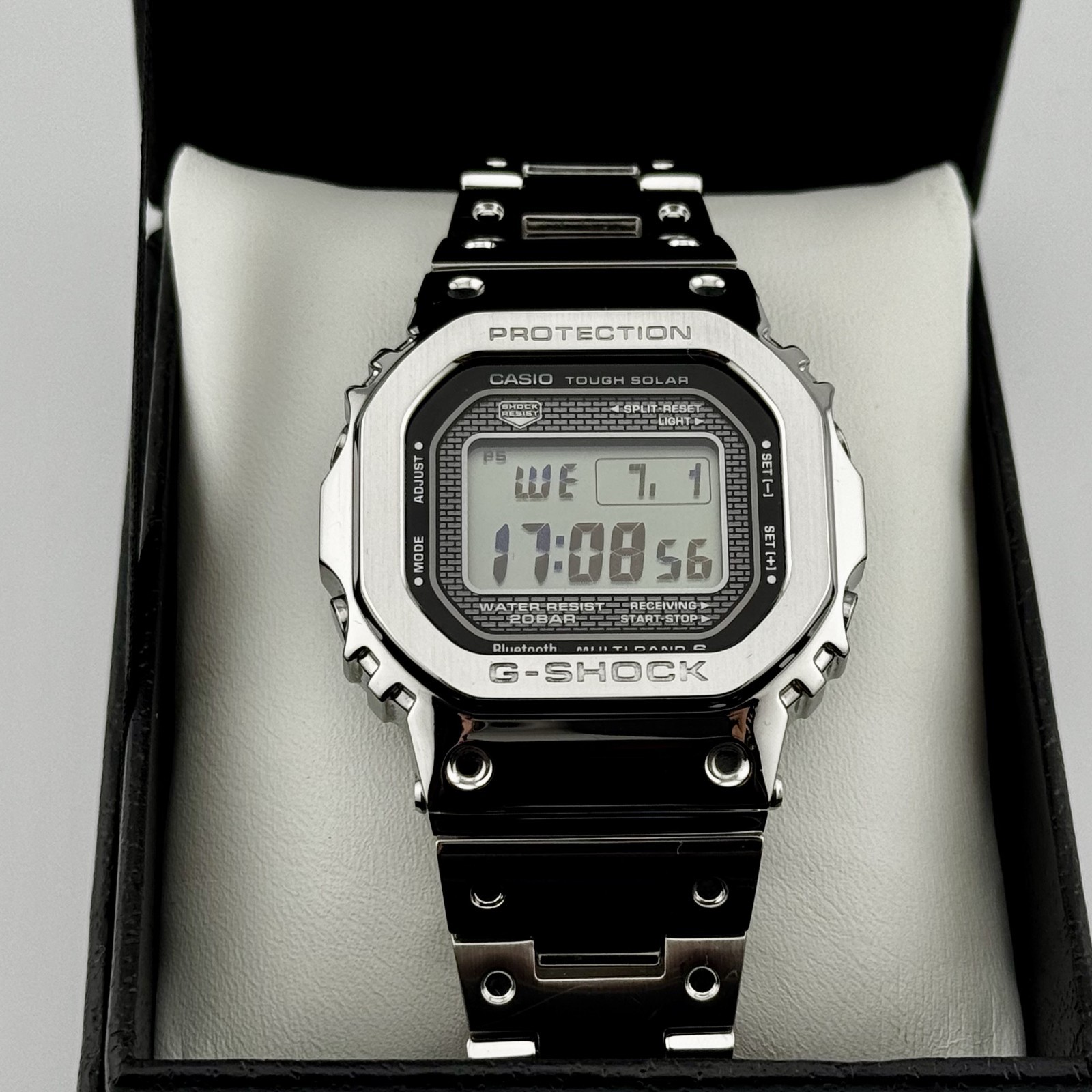 CASIO G-SHOCK GMW-B5000D-1JF Full Metal Bluetooth Solar Quartz Digital Watch